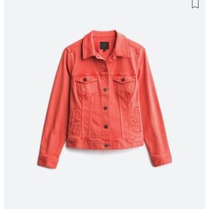 Liverpool Temma Denim Jean Jacket in Coral